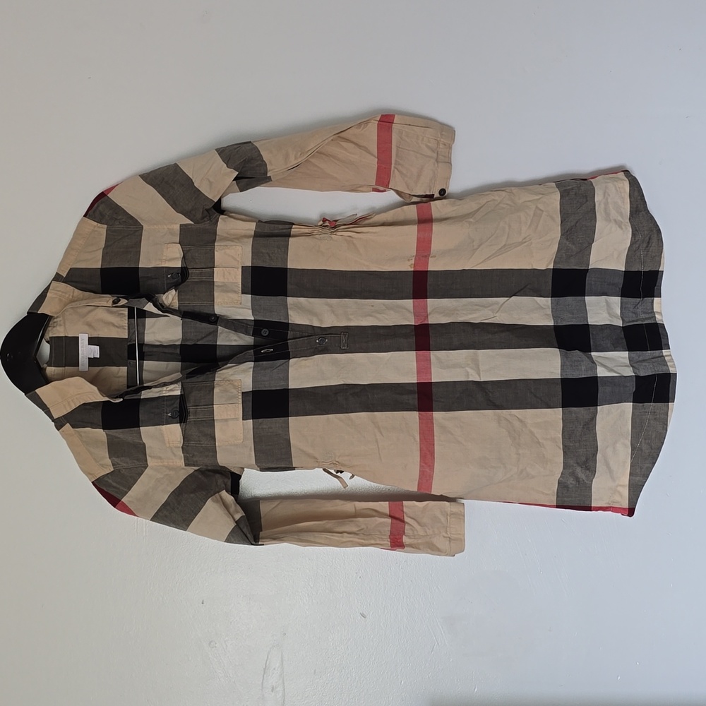 Girl Burberry dress